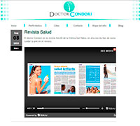 Web Doctor Condori - Mapa del Sitio  - 2014 - Diseño y maquetación en html y CSS3 del blog del sitio web Doctorcondori.com Web Doctor Condori - Mapa del Sitio  - 2014 - Diseño y maquetación en html y CSS3 del blog del sitio web Doctorcondori.com