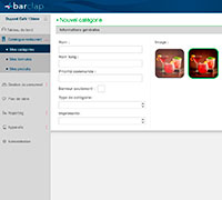 Interfaz web manager - Crear categoría - 2016 - Interfaz que permite crear una categoria. Interfaz web manager - Crear categoría - 2016 - Interfaz que permite crear una categoria.