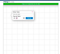 Interfaz web manager - Crear nueva mesa - 2016 - Para crear una nueva mesa se hace click derecho. Interfaz web manager - Crear nueva mesa - 2016 - Para crear una nueva mesa se hace click derecho.